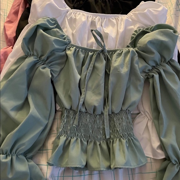 3/4 crop tops - Picture 2 of 2